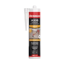 Benman Ακρυλική Μαστίχη (στόκος) Λευκή 280ml A335 73184