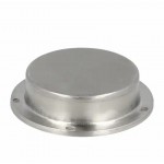 Χούφτα πόρτας στρογγυλή Ø50x13mm inox SS201